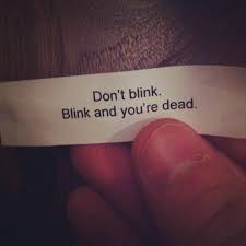 The Scariest Fortune Cookie You Could Ever Get Doctor Who Don T Blink Wibbly Wobbly Timey Wimey Stuff
