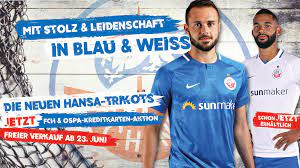 Bei hansa rostock erhält thomas meißner einen vertrag bis 2024. Hansa Profis Prasentieren Neue Trikots Fur Die Saison 2018 2019
