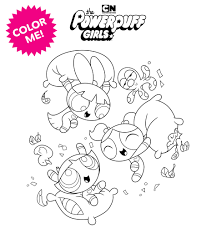 Download this adorable dog printable to delight your child. Cartoon Network The Powerpuff Girls Coloring Sheet Cartoon Network Facebook