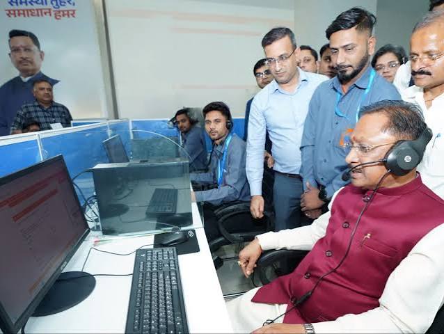 छत्तीसगढ़ में शुरू हुई मुख्यमंत्री हेल्पलाइन सेवा, 24 घंटे, सातों दिन होगी संचालित; डायल करना होगा यह नंबर, Chhattisgarh Hindi News - Hindustan