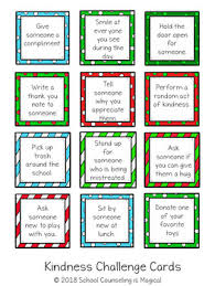 Teacher self care ideas, teacher self care quotes, teacher self care challenge, teacher self care over summer, teacher self care tips: Holiday Kindness And Self Care Challenge By School Counseling Is Magical