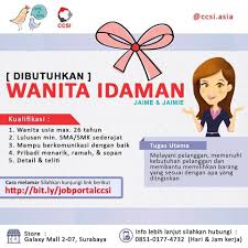 4 pengalaman belanja di matahari mall yang bikin kamu. Ccsi Recruitment Dicari Wanita Yang Ramah Sabar Menarik Rajin Dan Giat Bekerja Info Lowongan Spg Penjaga Toko Di Jaime Jaimie Tempat Store Galxy Mall Surabaya Ini Nih Yang