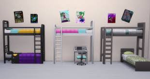 This bunk bed has great details! The Sims 4 Everything You Need To Know About Bunk Beds