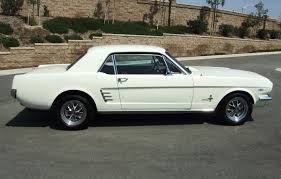 Image result for Wimbledon White 1966 Mustang