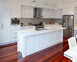 L shaped kitchen white shaker cabinets. L Shape With Island Shaker Door White Paint Modern Kitchen Cabinet Design Modern Kitchen Cabinet Design Modern L Shaped Kitchens Modern Kitchen Doors