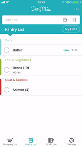 Out of milk offers you functions to manage and organize your shopping list so that you can keep an eye of what a great getting things done app. Pantry Organization Tips Ideas
