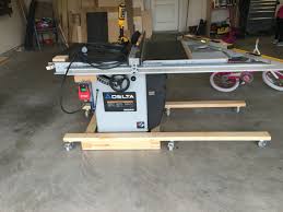 Table Saw Mobile Base Table Saw Diy Table Saw Farmhouse Dining Table