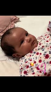 Aleksandra Strobel Biracial Baby