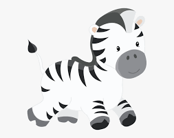 Cute elephant head baby style. Jungle Animals Cartoon Zebra Hd Png Download Transparent Png Image Pngitem