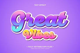 Download Great Vibes Text Effect For Free In 2020 Text Effects Graffiti Text Retro Text