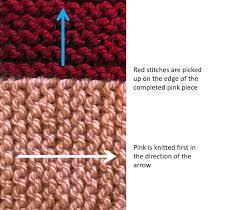 We all know that self striping yarns are magical and practically knit themselves ;):: How To Pick Up And Knit On Garter Stitch The Knitwit