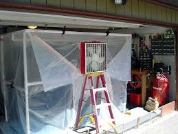 In today's video i explain how to build a home garage diy spray booth out of a pallet rack! Pin On Garage