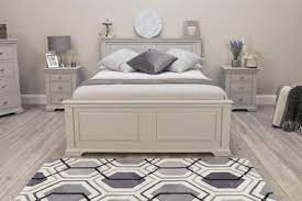 White solid wood bedroom furniture. Westcott Soft White Solid Wood Bed Frame 5ft King Size White Bed Frame Bed Frame Solid Wood Bed Frame