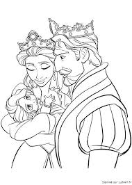 La Naissance De Raiponce Raiponce Coloriage Coloriage Coloriage Disney