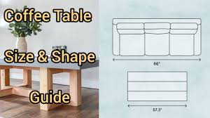 Maybe you would like to learn more about one of these? Coffee Table Size Shape Placement Guide Size Of Table According To Sofa Youtube