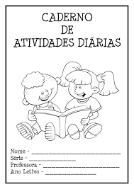 Capa De Caderno Para Imprimir Educação Infantil Capas De Caderno Para Educacao Infantil Atividades Para Educacao Infantil Atividades Para Educacao Infantil Dia Do Livro Infantil Atividades