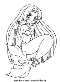 Ausmalbilder Meerjungfrauen Ausmalbild Meerjungfrau 1 Zum Ausdrucken