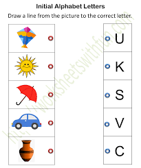 Our large collection of ela worksheets are a great study tool for all ages. English Preschool Initial Alphabet Letters Worksheet 5 Color