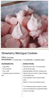 See more ideas about meringue cookies, meringue, meringue pavlova. Strawberry Merange Cookies Meringue Cookie Recipe Meringue Cookies Dessert Cake Recipes