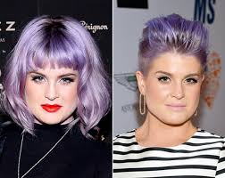 We've gotten used to nicole kidman and pamela anderson being blondes, while kelly osbourne loves purple locks. Kelly Osbourne Reveals Her Super Short Mohawk Haircut Instyle