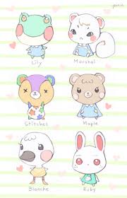 Some Villagers From Animal Crossing Mink And Mango Animal Crossing Fan Art Animal Crossing Villagers Animal Crossing