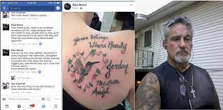 Jul 22, 2021 · mental health and deadly force july 19, 2021. Revere White Supremacist Muffpuppet Tattoo Artist Who Blames Grieving Mother For Misspelling Word On Memorial Tat For Child Once Tried Killing Someone On Blue Line For Asking Him To Put Out Cigarette