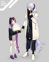 The following data was taken from the character ranking page on mal on the date of publication and is based on the amount of times each character is added. Long Hair Violet Hair Grey Hair Blue Eyes Purple Hair Purple Eyes Fate Series Fgo Fate Grand Order Anime Girls Anime Boys Fan Art 2d Digital Art Simple Background Anime Girls Eating Loli