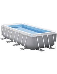 Pool kaufen rechteckig swimming pool rechteckig mit filterpumpe 300 x 207 x 70 cm. Intex Rechteckpool Pool Set Prism Quadra Rechteckig Bxhxl 200 X 100 X 400 Cm Hagebau De