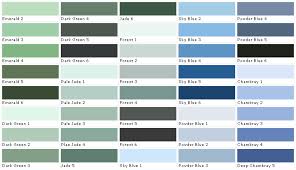 Additional colors, samples and custom color matching services are available at your local lowe's. Gray Blue Lowes Paint Colors Chart Valspar Novocom Top