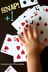 Math Game Snap Plus One Math Card Games Math Games Math For Kids