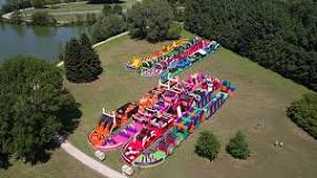 Image result for how much to buy an inflatable obstacle course