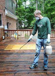 How To Strip Clean A Deck For Stain Young House Love