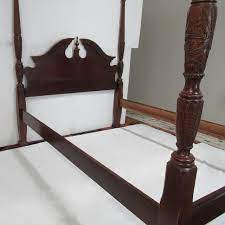 Shop our rice bed selection from the world's finest dealers on 1stdibs. 1980s Vintage Colonial Style Rice Carved 4 Poster Bed Attr To Henkel Harris Queen Size Chairish