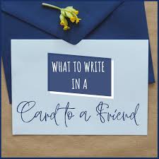 Free shipping on orders over $25 shipped by amazon. What To Write In A Friendship Card Holidappy