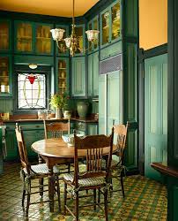 Amp up the color without veering into kitsch by sticking to one part of the spectrum. The Best Paint Colors For Historic Houses Dining Room Victorian House Interior Interior Paint Schemes