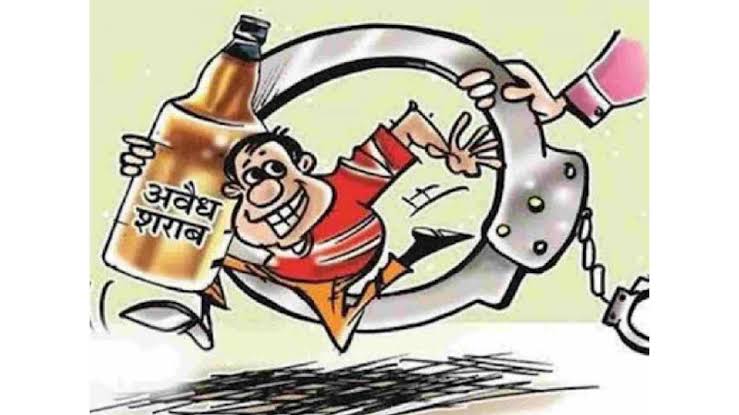 तामसा पोलिसांची धडाकेबाज कारवाई; अवैध देशी दारूसह दोन जेरबंद, ९३ हजारांचा मुद्देमाल जप्त