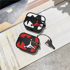Personalized Keychain Portable Cool 3d Shoe Silicone Protective Cover Jordan Airpod Case For Apple Airpod Pro In 2020 Personalized Keychain Airpod Case Personalised