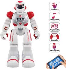 Roll Over Image To Zoom In Suliper Remote Control Robots For Kids Intellectual Gesture Sensor Remote Control Robots Robots For Kids Robot Toy