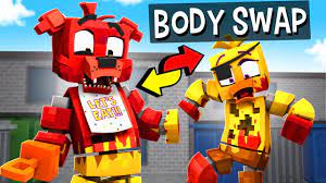 Foxy and Chica BODY SWAP?! - Fazbear and Friends SHORTS #1-9 Compilation -  YouTube