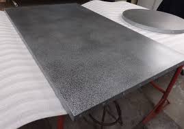 Distressed Rectangular Zinc Table Top 140cm X 70cm Dark Patina Ref Af1 Zinc Table Zinc Table Top Rectangular Table