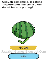 Jan 12, 2020 · kunci jawaban brain out level 4 temukan semangka yang berbeda, kumpulan jawaban brain out semua level 1 2 3 5 6 7 8 9 10 11 12 13 14 15 16 17 18 19 20 Brain Out Level 82 Sebuah Semangka Dipotong 10 Potongan Maksimal Akan Dapat Berapa Potong Terbaru 2021