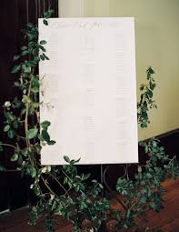 7 Unique Calligraphy Escort And Seating Chart Wedding Signs