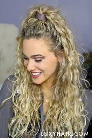Medium curly hairstyles for women can easily embrace fun braided elements or be adorned with cute hair accessories. Easy Indian Hairstyles For Curly Hair Step By Step Folade