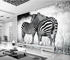 Un papier peint brique imitera un mur, pour un rendu authentique qui apportera du style à la décoration. Papier Peint Photo Paysage Zebre Noir Blanc Decoration De La Maison Personnalise Pour Les Murs Aliexpress