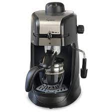 It will grind the beans well, and pass them on to the next step for brewing. Capresso 4 Cup Espresso Cappuccino Machine Steam Pro Black Stainless 304 01 Target