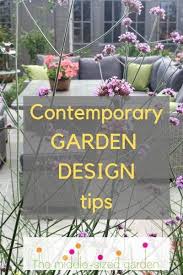 The Secrets Of Contemporary Garden Design On The Cheap The Middle Sized Garden Contemporary Garden Design Contemporary Garden Garden Design