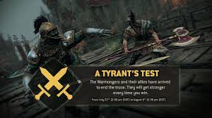 We did not find results for: For Honor On Twitter A Tyrant S Test Is Live Now Do You Have What It Takes To Face The Warmongers With Each Round You Win The Bosses Become More Challenging Https T Co Wfdnzwdb4t