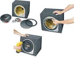 Your subwoofer box is now ready to be installed in to your vehicle. Subwoofer Installation Guide