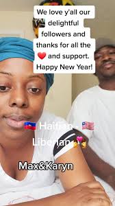 Haitian Liberian Couple