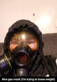 Msa Gas Mask I M Trying To Loose Weight Msa Gas Mask I M Trying To Loose Weight Meme Video Gifs Msa Meme Gas Meme Mask Meme Trying Meme Loose Meme